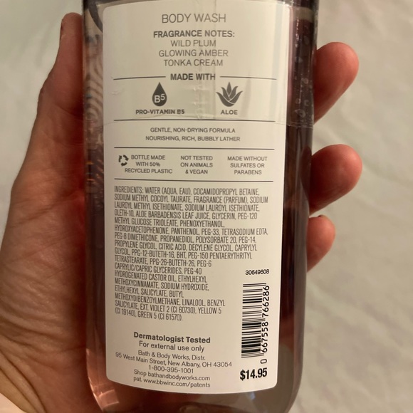 Sealed Bath and Body Works Ballet Nights 10oz body gel - Picture 3 of 4